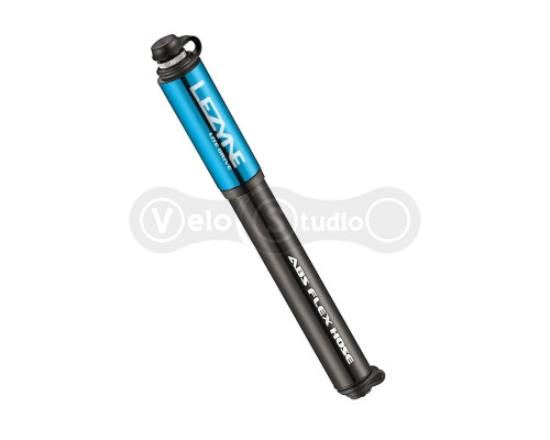 Велонасос Lezyne Lite Drive 160 psi S-180 мм синій