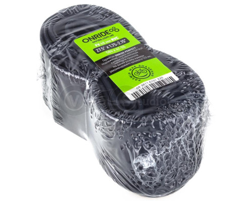 Велосипедна камера ONRIDE Classic RVC 27.5x1.75-2.15 FV 48 (polybag)