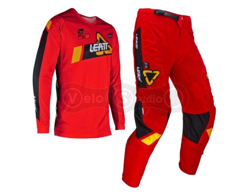Мото костюм LEATT Ride Kit 3.5 Red размер 30/S