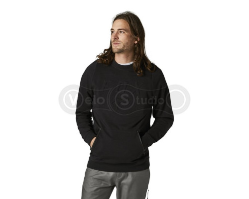Толстовка FOX Backlash DWR Crew Fleece Black размер L