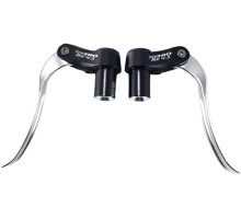 Тормозные шоссейные ручки TEKTRO RX4.1 серебро пара