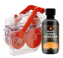 Мийка ланцюга Weldtite 06017 CHAIN CLEANING MACHINE + очисник 75мл