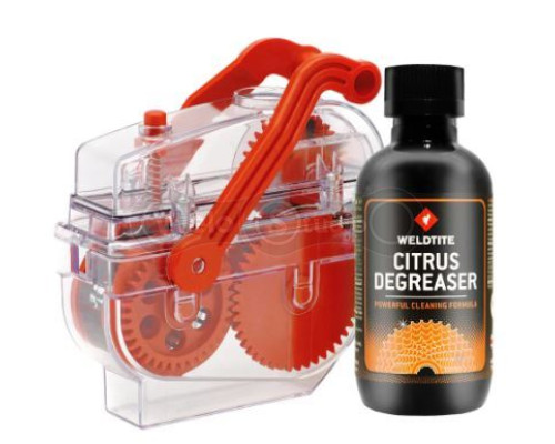 Мойка цепи Weldtite 06017 CHAIN CLEANING MACHINE + очиститель 75мл