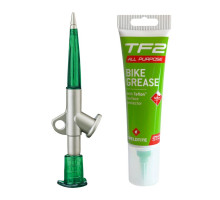 Набор Weldtite 06009 пистолет + смазка консистентная Bike Grease with Teflon™, 125мл