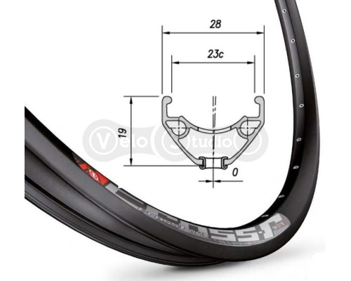 Обод Mach1 CROSS-R 23 27.5 дюймов, 32 спицы, Tubeless Ready