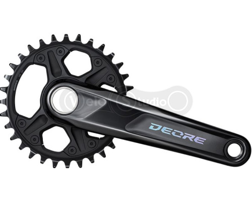 Шатуни Shimano FC-M6130-1 DEORE, 175мм, 32 зуби, 12 швидкостей