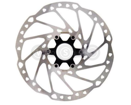 Ротор Shimano SM-RT64-L, 203мм, CENTER LOCK гайка з внутрішніми зачепами