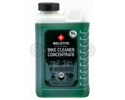 Концентрат шампуня Weldtite 03159G Bike Cleaner Concentrate Lime 1:10, 1литр