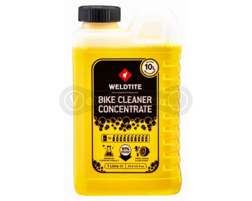 Концентрат шампуня Weldtite 03159Y Bike Cleaner Concentrate Lemon 1:10, 1литр