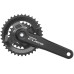 Шатуны Shimano FC-U4010-2B CUES 9-10-11 скоростей 36х22T Linkglide 175 мм
