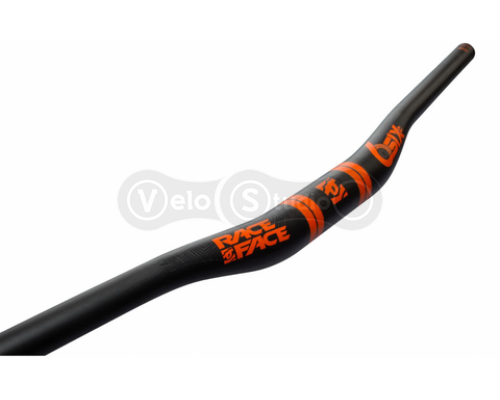 Кермо Race Face SIXC 35 Carbon 820 мм підйом 20 мм оранжевий
