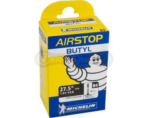 Камера Michelin B4 27,5x1.90/2.50 (47/61-584) FV 48 мм