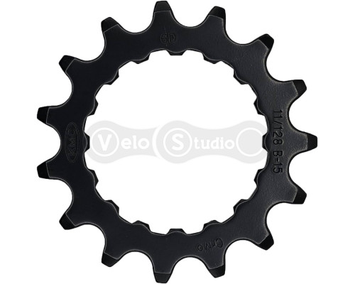 Зірка передня KMC Bosch Gen 2 Super Narrow 15T чорна 11/128