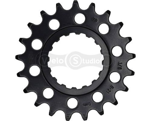 Зірка передня KMC Bosch Gen 2 Wide 21T чорна 1/8