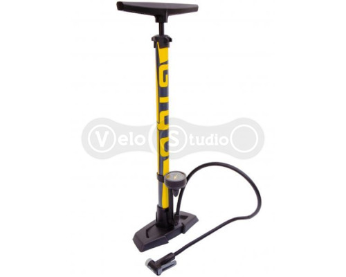 Насос напольный Giyo GF-55E стальной с манометром