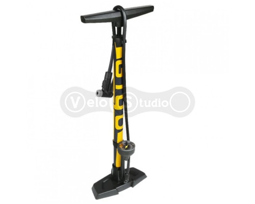 Насос напольный Giyo GF-55E стальной с манометром