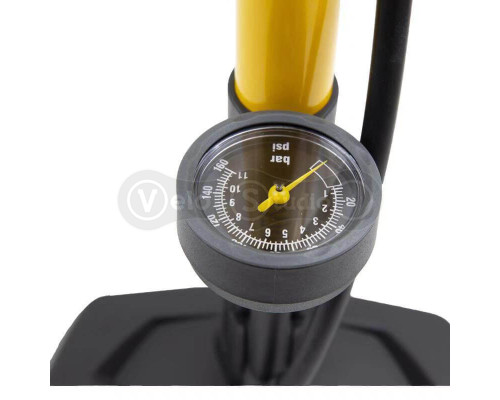 Насос напольный Giyo GF-55E стальной с манометром