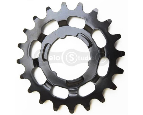 Зірка планетарної втулки KMC Shimano Nexus 22T чорна 3/32