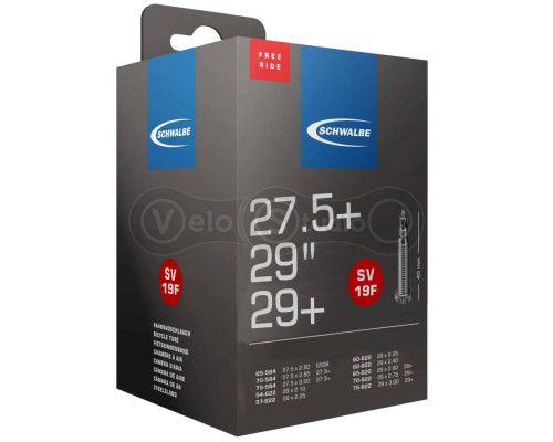 Камера Schwalbe SV19F FreeRide 29×2.10-3.00 ниппель FV 40мм