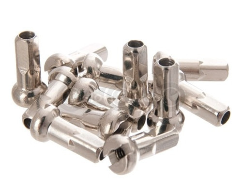 Ниппель Mach1 2x12мм серебро 100 штук