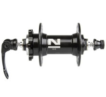 Втулка передняя Novatec D041SB на промподшипниках 32 отверстия, под диск 6 болтов, с эксцентриком