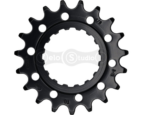 Зірка шатунів KMC Bosch Gen 2 Wide 19T чорна 1/8