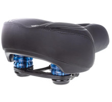 Сідло TW SD-912A 265х226 мм із замком та еластомером
