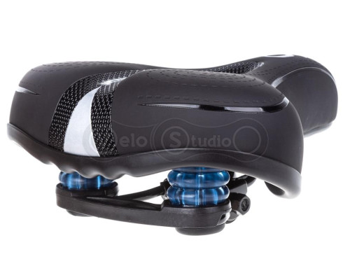 Седло TW SD-919C с эластомером 265х200 мм черное