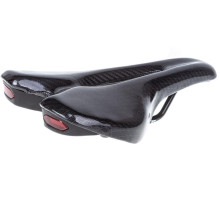 Седло DNK Hole 20 260х160 мм с встроенными мигалками