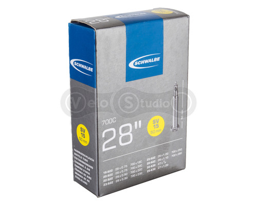 Камера Schwalbe SV15 700x18/28C (ETRTO 18/28-622) FV 50мм