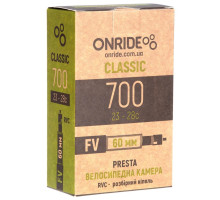 Камера ONRIDE Classic 700 x 23-28c FV 60 мм RVC