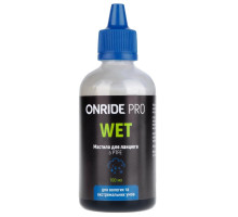 Мастило для ланцюга ONRIDE PRO Wet з PTFE для вологих умов 100 мл