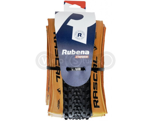 Покрышка Rubena Rascal 29x2,25 (57-622) складная, бежевая боковина, Race Hero, 127 TPI, TR