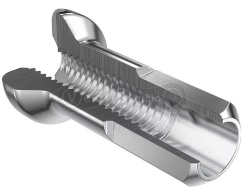 Ниппель DT Swiss 2.0 мм 12 мм серебро - 100 шт