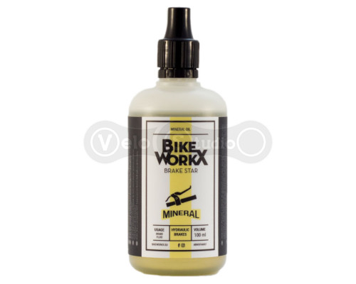 Тормозная жидкость BikeWorkX минеральная 100 мл