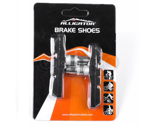 Колодки тормозные V-Brake Alligator VB-664 72 мм