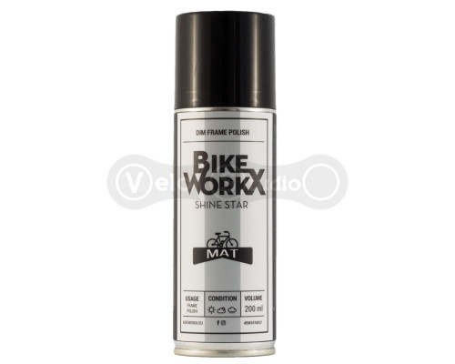Поліроль BikeWorkX Shine Star Mat 200 мл