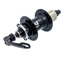 Втулка задня Novatec D042SB чорна 32 спиці