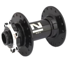 Втулка передняя Novatec D041SB 100x15 мм ось 32 спицы чёрная