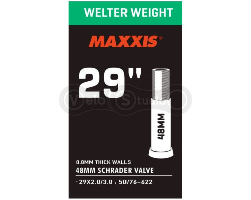Камера Maxxis Welter Weight 29x2.0-3.0 AV 48 мм