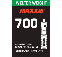 Камера Maxxis Welter Weight 700x33/50C FV 48 мм
