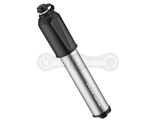 Ручний насос Lezyne HV Drive 90 psi - S 170 мм сріблястий