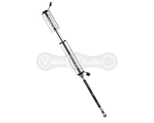 Ручний насос Lezyne Tech Drive HP 120 psi - S 170 мм сріблястий