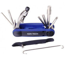Мультитул KEN TECH KL-9804C 15 функций: шестигранники, отвертки, выжимка цепи