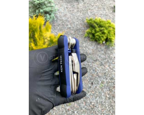 Мультитул KEN TECH KL-9804C 15 функций: шестигранники, отвертки, выжимка цепи