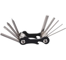 Мультитул KEN TECH KL-9834A 10 функцій: шестигранники, викрутки, відкривалки