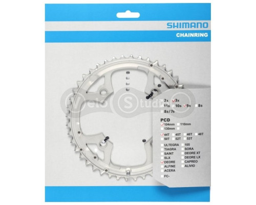 Зірка шатунів Shimano FC-M510 44 зуб., 9 швидкостей