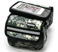 Велосумка на раму BRAVVOS QL-202 с отделением под телефон