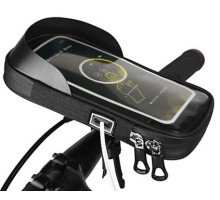 Велосумка на руль BRAVVOS SJ-001 чёрная