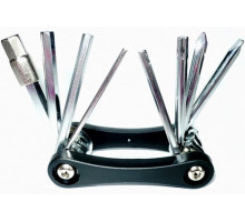 Мультитул Kenli KL-9833C 9 функцій: шестигранники, викрутки